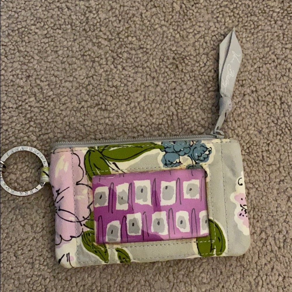 Vera Bradley ID Wallet with Chain - Water Color #107